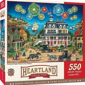 Fireworks Finale Master Pieces 550 Piece Jigsaw Puzzle